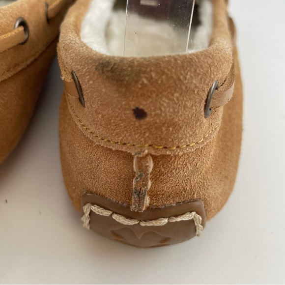 Lucky Brand Tan Suede Moccasin Slippers - Picture 4 of 8